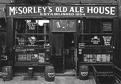 The Historic McSorley's Pub